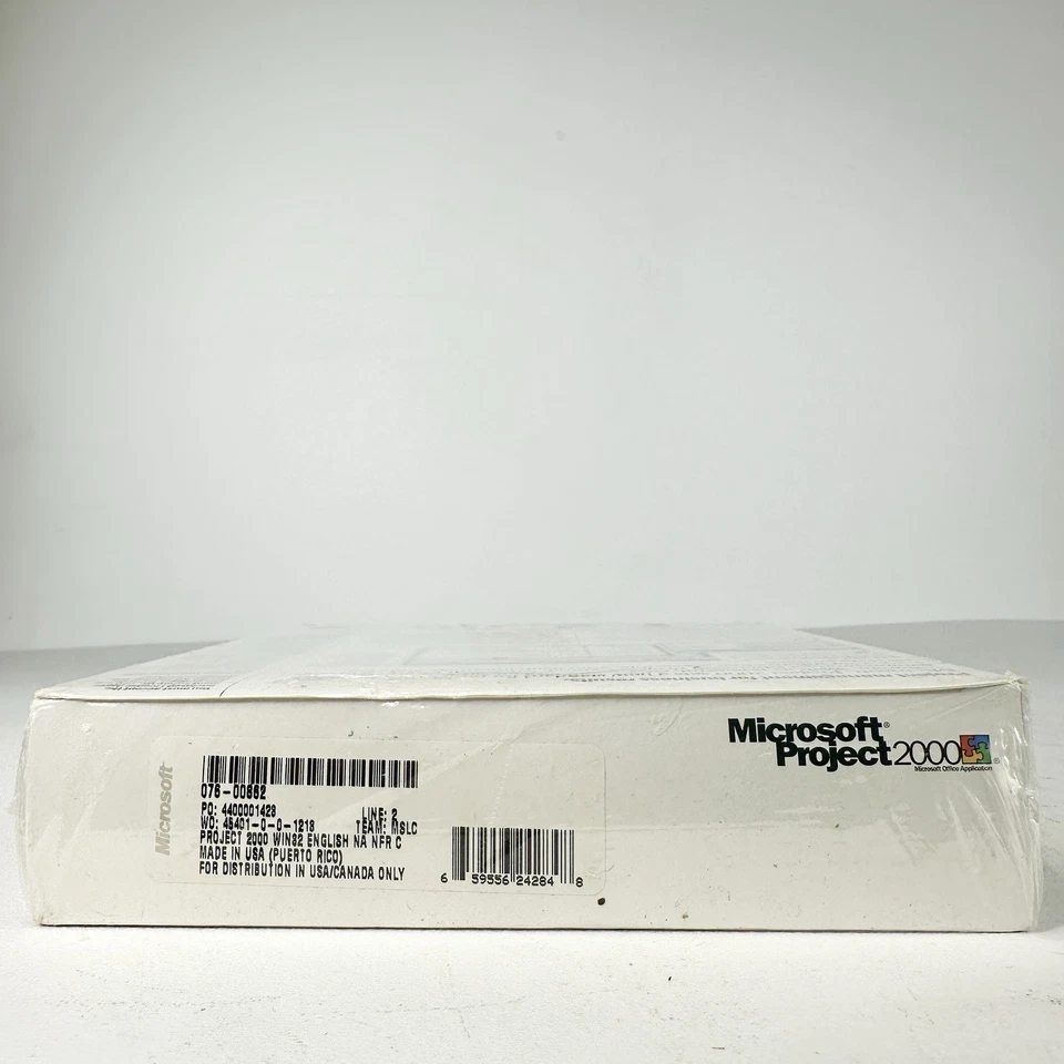 MICROSOFT PROJECT 2000💿 | WINDOWS MICROSOFT OFFICE PROJECT MANAGEMENT | SEALED✨ - Image 4 of 4