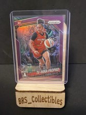 2025 WNBA Prizm #61 Te-Hina Paopao Purple Prizm /149 Atlanta Dream Rookie