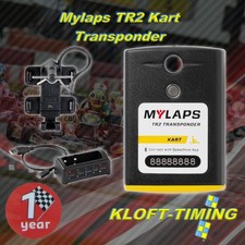 Mylaps TR2 Kart Transponder incl. 1 Year Function Rechargeable incl. Accessories NEW