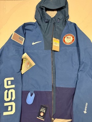 Nike ACG Gore-Tex Team USA Jacket Blue DD8845-492 Winter Olympic