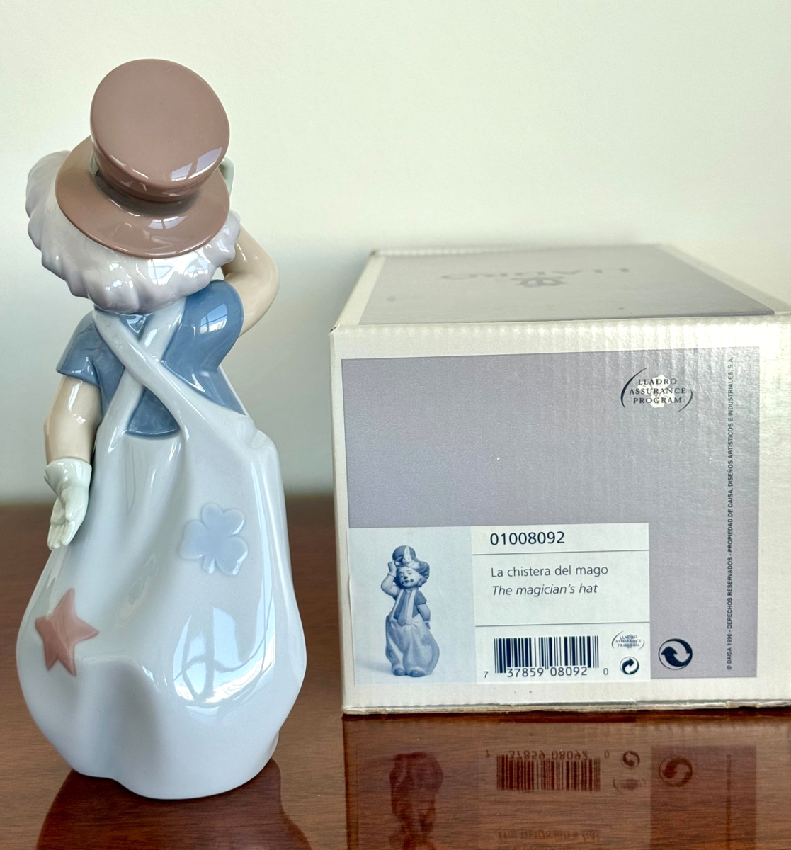 訳あり LLADRO マジシャン ハット T he M agicians Hat Lladro 8092 The Magician's Hat - MINT for sale online | eBay