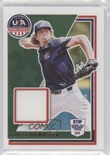 2022 USA Baseball Stars & Stripes Materials Gold 2/99 Cole Schoenwetter 0hz1