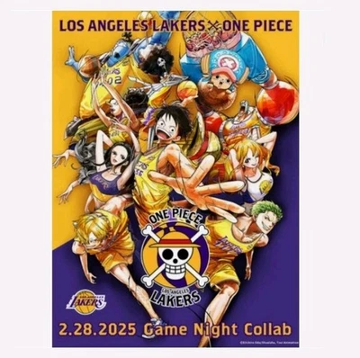 Lakers x One Piece Poster SGA - Image 1 of 3