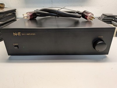 Vintage NHT SA-3  250 watt mono subwoofer amplifier MINT w/ power cord XX-RARE