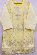 ETHNIC PAKISTANI INDIAN DESIGNER NEW FANCY KURTI/TUNIC/TOP/M