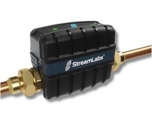 StreamLabs Electric Shut-Off Valve Leak Detector Brass/Plastic, iOS/Android