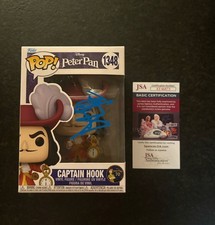 DUSTIN HOFFMAN SIGNED AUTOGRAPHED CAPTAIN HOOK PETER PAN FUNKO POP 1348 JSA COA
