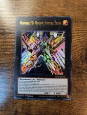 Number F0: Utopic Future Zexal DUAD-EN042 Ultra Rare 1st Ed Duelist Advance