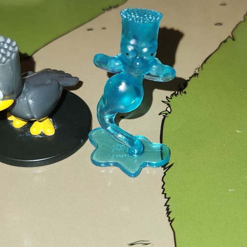 NEW Jakks Mini 2" Simpsons Treehouse of Horror Raven Bart & Spirit Bart Figures - Picture 2 of 3