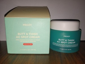 Proot Butt & Thigh Acne Clearing Spot Treatment Cream 3.4 fl oz  new