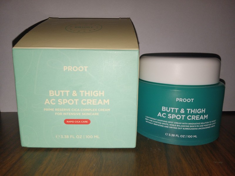 Proot Butt & Thigh Acne Clearing Spot Treatment Cream 3.4 fl oz  new
