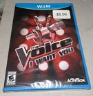 The Voice (Nintendo Wii U, 2014) Factory sealed Free Ship