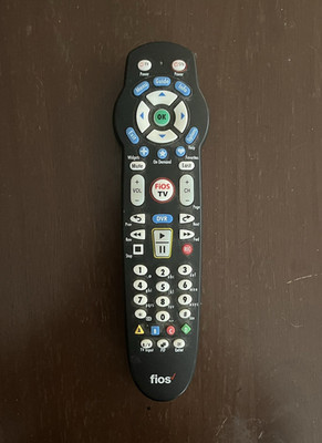 Verizon Fios VZ P265V5 RC Wireless Universal Remote Control Black