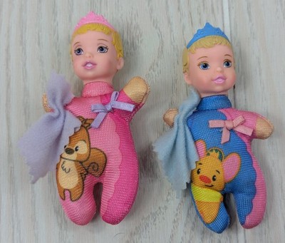 Disney Tolly Tots Mini Princess Cinderella Aurora Sleeping beauty Soft dolls