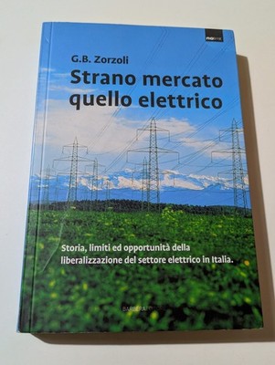 G. B. ZORZOLI Strano Mercato Quello Elettrico SAGGIO Energia Risorse Barbera