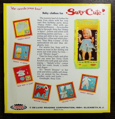 Deluxe Reading Corp. 1964 Suzy Cute HONEY 'N SPIC outfit #1 - NEW