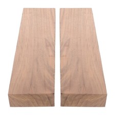  2 Pcs Walnut Carving Material Wood Sheets for Crafts Solid Hardwood Boards