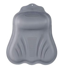 Inflatable Silicone Bath Pillow with Airbag, 34 Suction Cups, Supports Head Neck