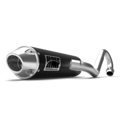 HMF Kawasaki Brute Force 750 2015-2022 Black/Pol 3/4 Exhaust | 026521606186