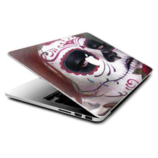 Skin Decals Wrap for MacBook Pro Retina 13" - Sugar Skull Girl