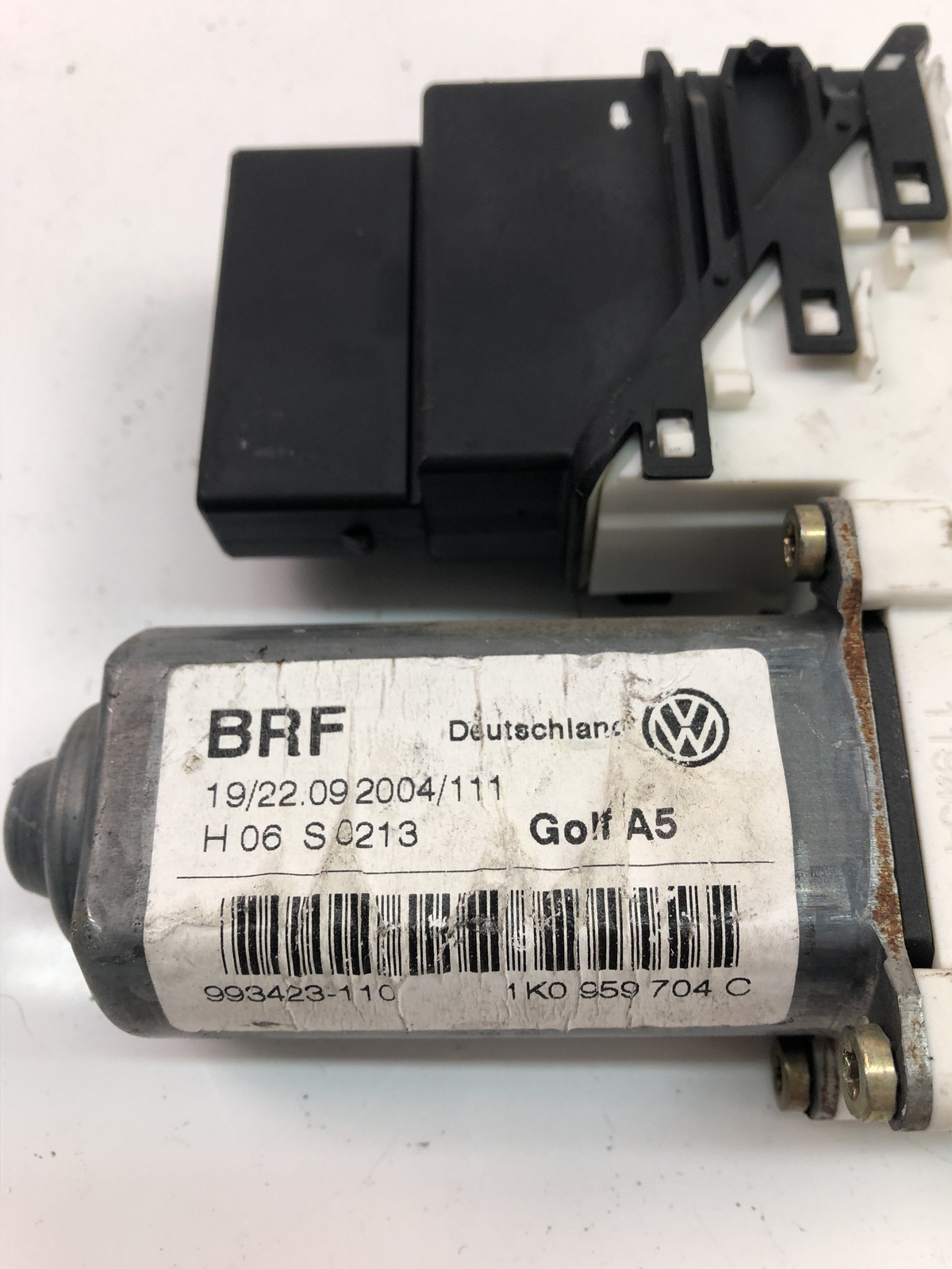 VW GOLF PLUS 5M1, 521 Door Window Control Motor 1K0959704C 