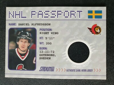 2002-03 Stadium Club Passport 2 Daniel Alfredsson