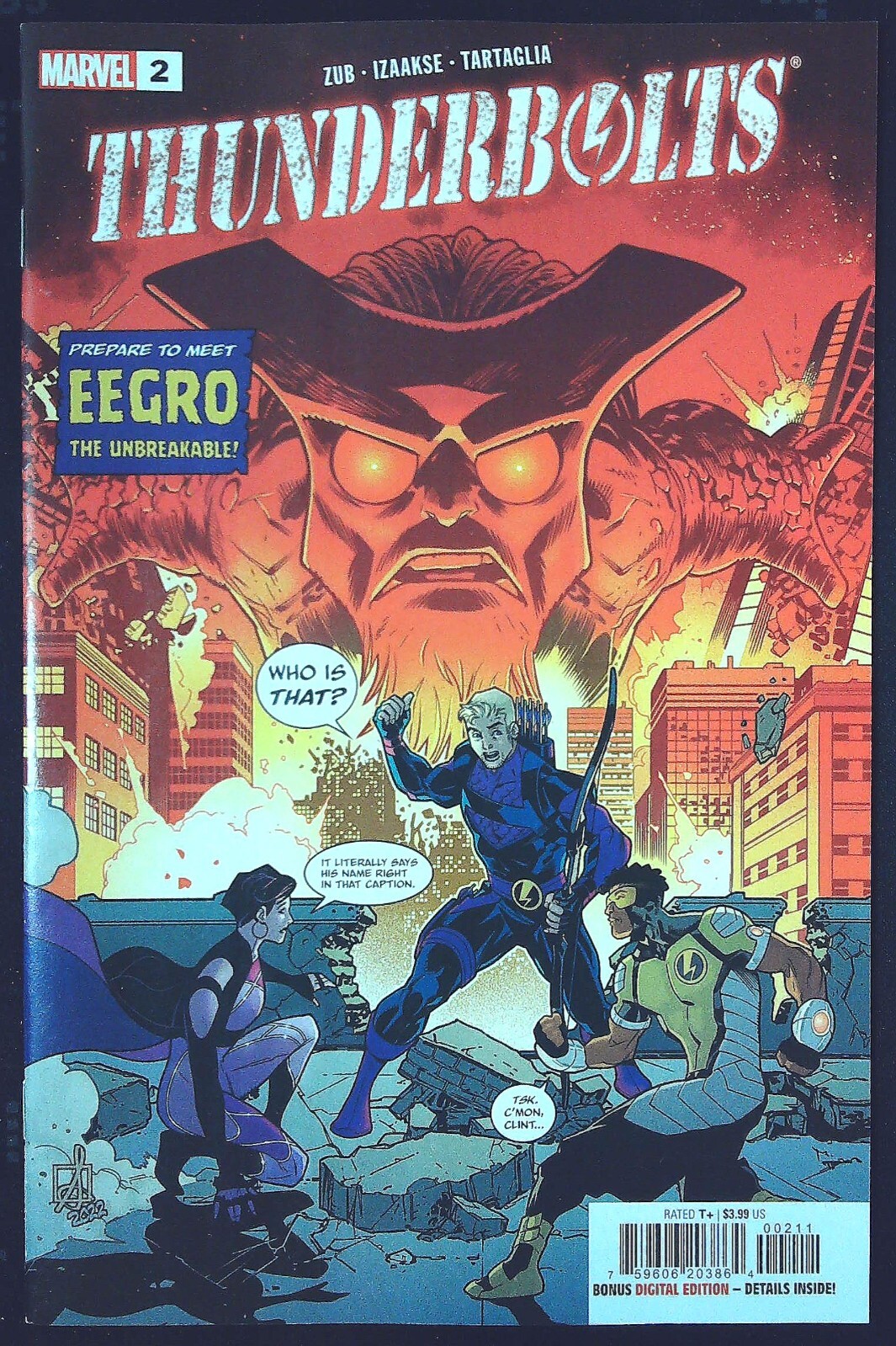 THUNDERBOLTS (2022) #2 - New Bagged