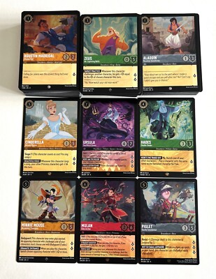 Disney Lorcana Ursulas Rückkehr Holo/Folienkarten /204 Legendär - Sie wählen