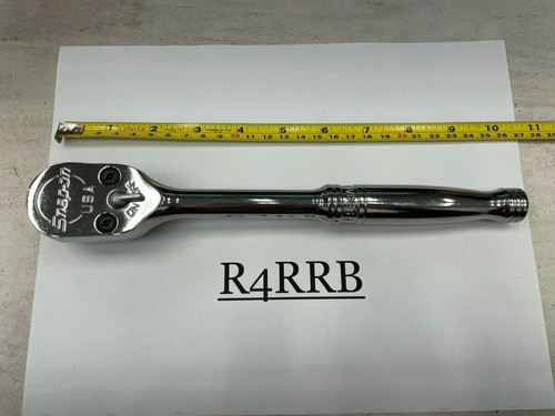 Snap-on Tools USA NEW STYLE Mix Drive Fine Tooth Chrome Handle Ratchet Set RAT80 - Picture 7 of 10