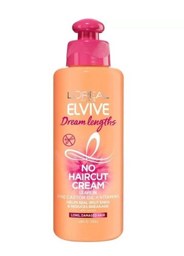 2x L’Oreal Paris Elvive Dream Lengths No Haircut Cream Leave in Conditioner - Picture 5 of 8