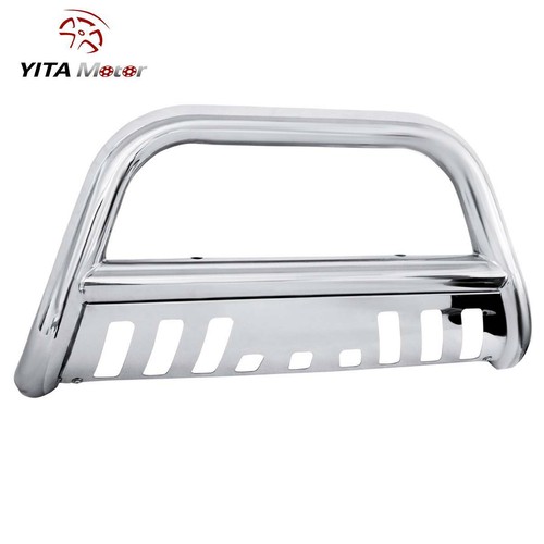 for 20092018 Dodge Ram 1500 Chrome Steel 3" Bull Bar Push Bumper Grille Guard eBay