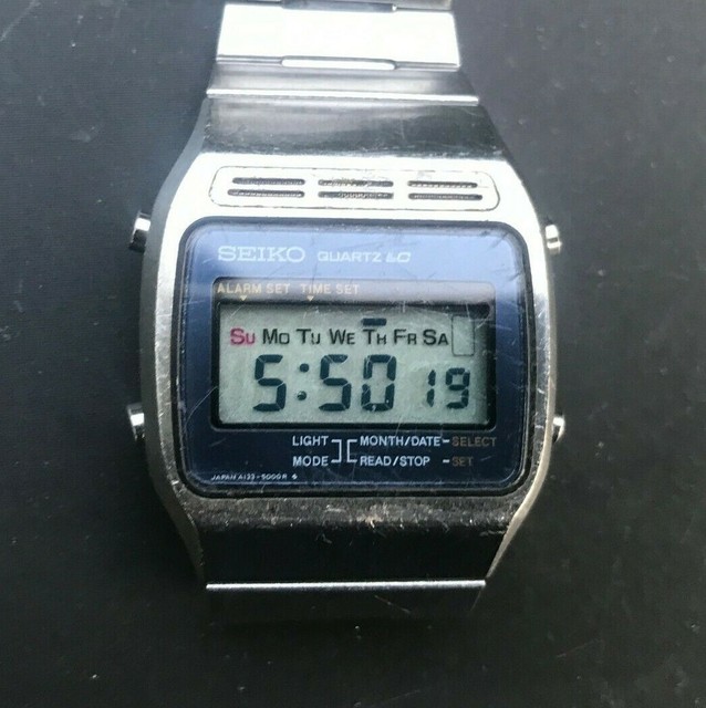 seiko digital watches 1970s