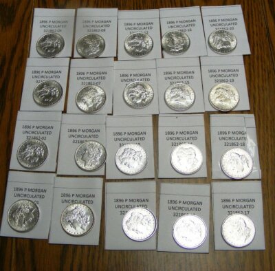 1896-O MORGAN DOLLAR SUPERB GEM BU Sold At Auction On 6th June | Silver - Foto 6