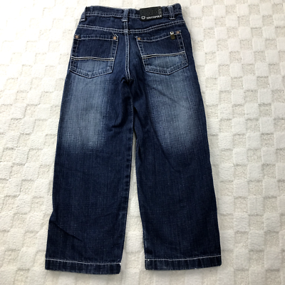 Vintage Y2K Southpole Jeans Boys 6 Blue Baggy Skater Grunge Hip