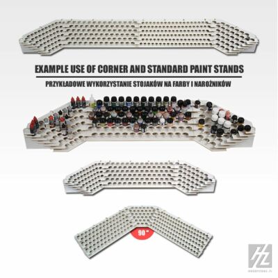 HobbyZone Farbhalter  Farbrack verschiedene Größen Formen (Paint Stand) NEU groß