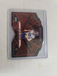 2019 Panini Obsidian Football Electric Etch Orange Adam Thielen #V-18