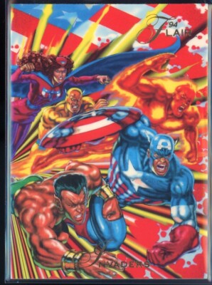 1994 Flair Marvel Universe Invaders #36