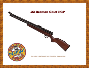 Beeman-Chief-22-PCP-Rifle-Hardwood-Stock-850-FPS-Rare-22-version-Brand-New