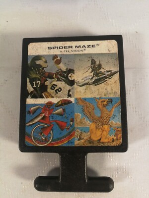 Rare Atari 2600 video game Spider Maze K-Tel Vision 1982 Tested & Working PAL