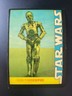 1977 Wonder Bread Star Wars See-Threepio C3PO Card #7....
