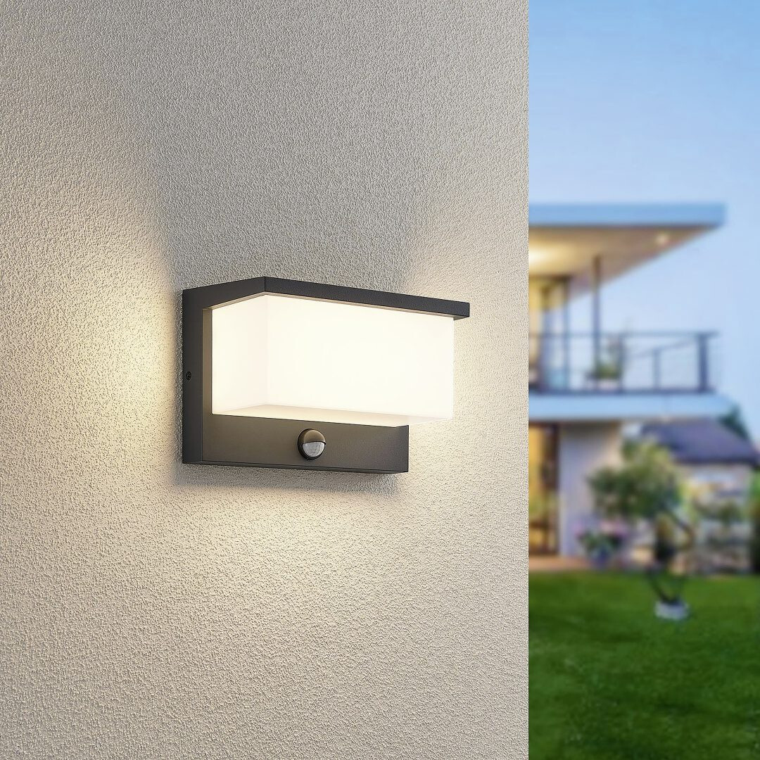 Applique Esterno LED con Sensore TR408 | Sicurezza Casa e Veranda