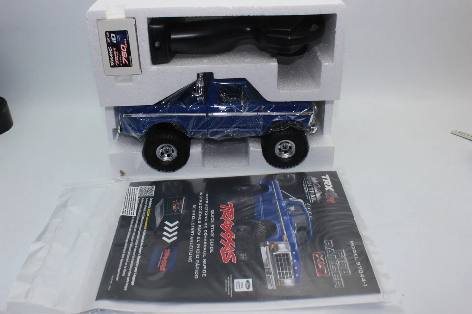 Traxxas TRX 97044 -1 blau TRX-4M Ford F 150 4x4 lifted 1:18 Crawler RTR NEU - Bild 4 von 4