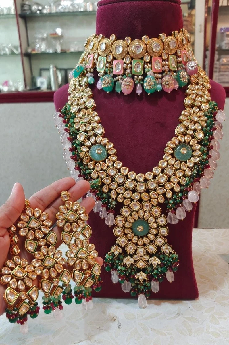 Kundan Choker Necklace Set