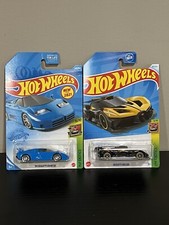 Hot Wheels BUGATTI BOLIDE BLACK YELLOW '94 BUGATTI EB110 SS Lot Of 2
