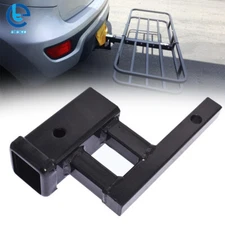 Rise-Drop Trailer Hitch Receiver 1-1/4" to 2" Tow  Adapter Extender Extension