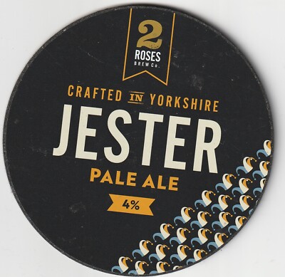 GEBRAUCHTER PUMPENCLIP VORNE - 2 ROSEN BREW CO - JESTER PALE ALE
