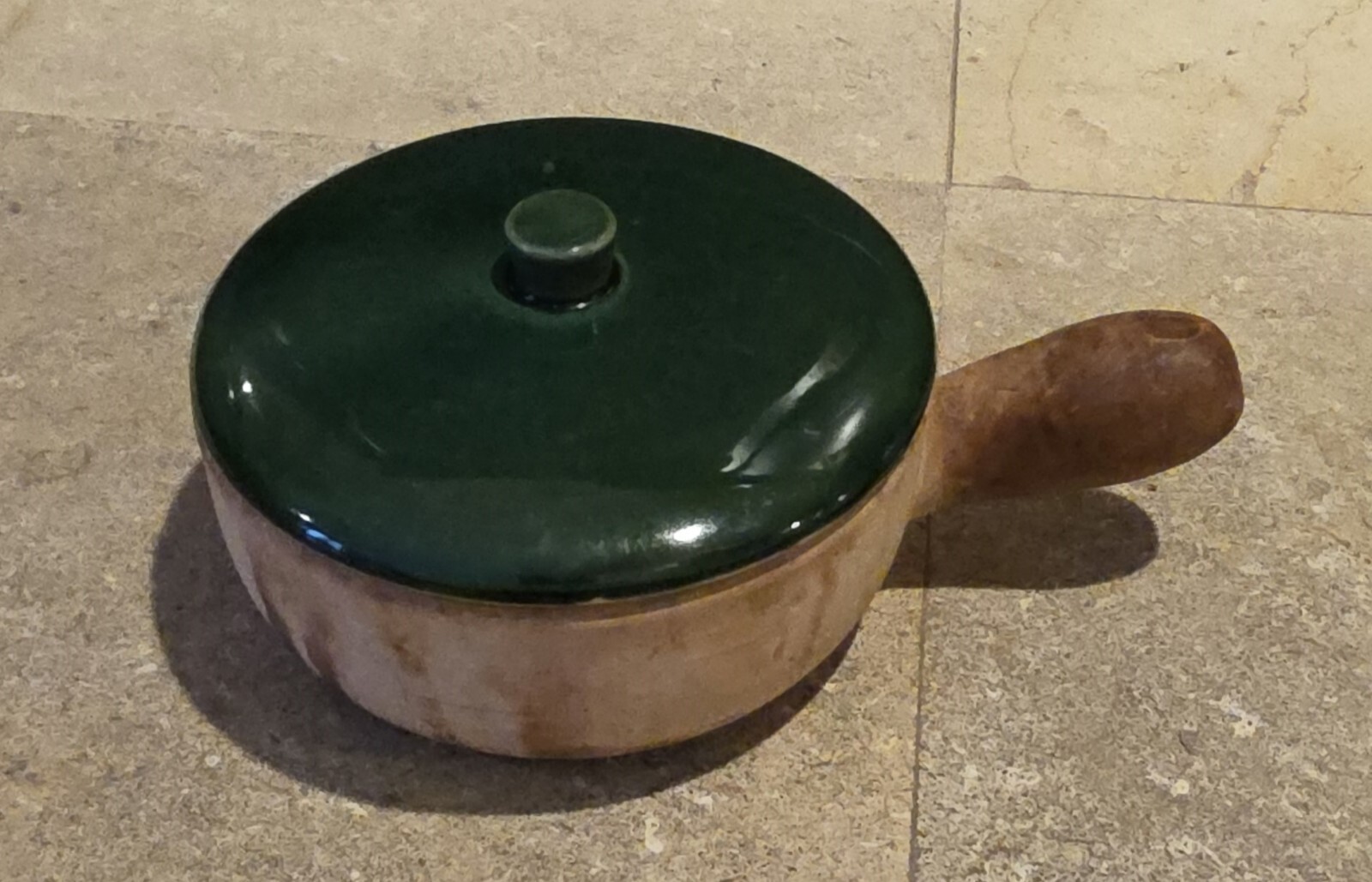 La Solana Pottery Vintage LA SOLANA McM Mid Century Modern Yellow Creamer  And Sugar W Lid