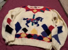 Pre-Owned Celebration Brand unisex Youth Sz 14 Lg. christmas sweater/Seasonal