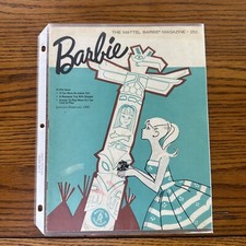 Vintage 1965 Barbie the Mattel Barbie magazine. Jan/ Feb