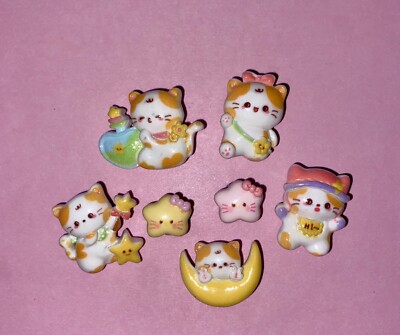 Crocs Moon Stars Cats shoe charms x